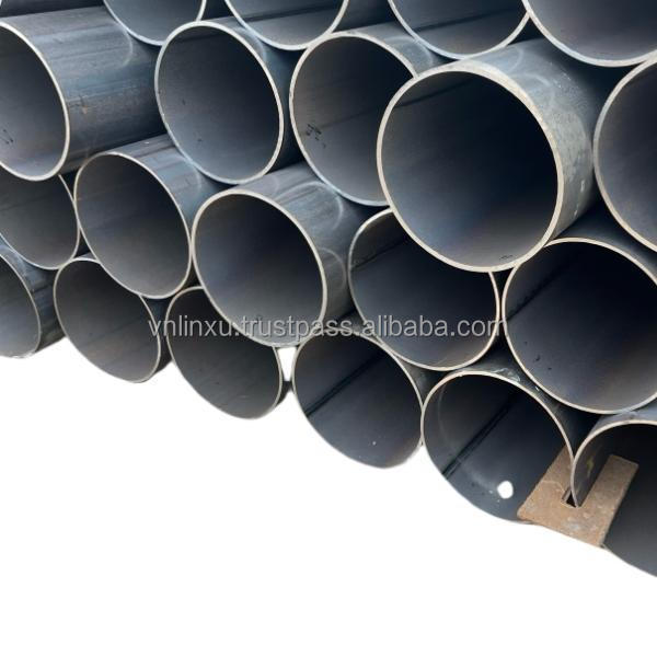 Hot Sale Cold rolled carbon steel strip round pipe for road partition pipe