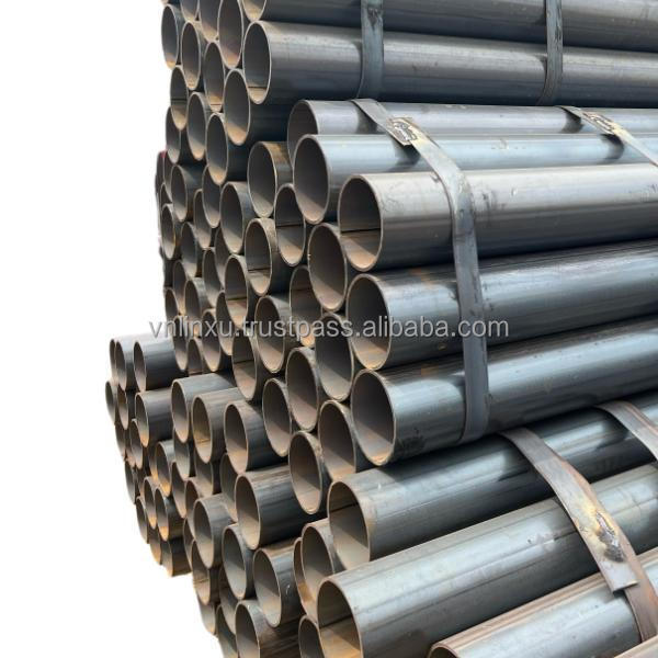 Hot Sale Cold rolled carbon steel strip round pipe for road partition pipe