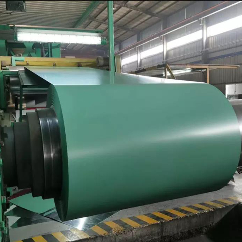 PPGI white color code 9016 prepainted galvanized steel coil 0.4mm ppgl in steel coils color coated steel