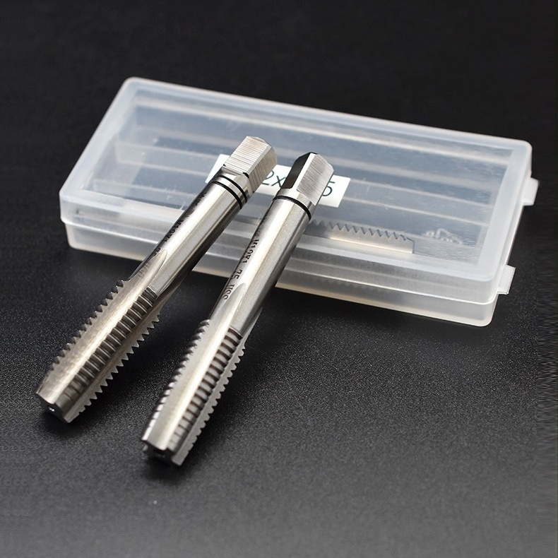 metric inch threading taps machine thread tapping tool m8m6m10 3/8 tap and die set hand thread tap hss straight flute taps