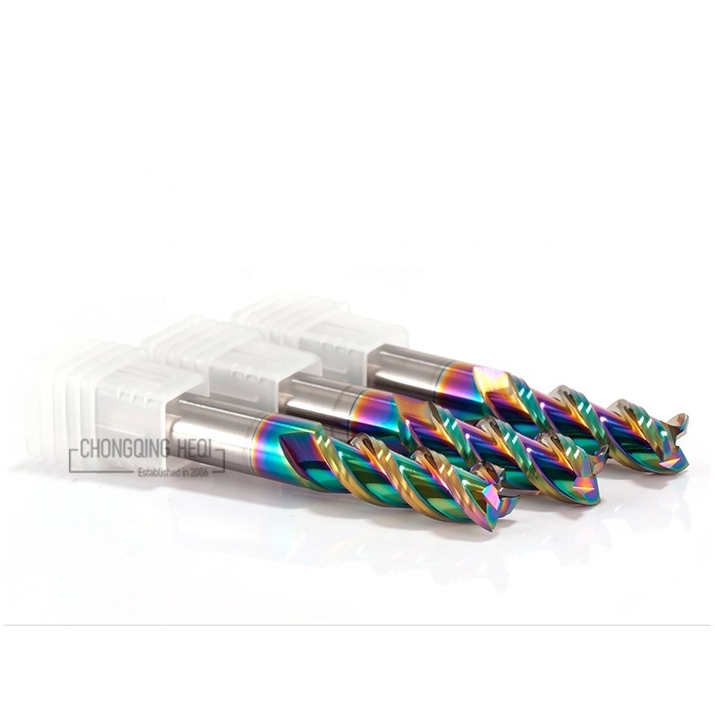 cutting tools Carbide End Mill straight Steel Milling Cutter HRC65hrc70 3flutes Router Bit For Wood aluminum