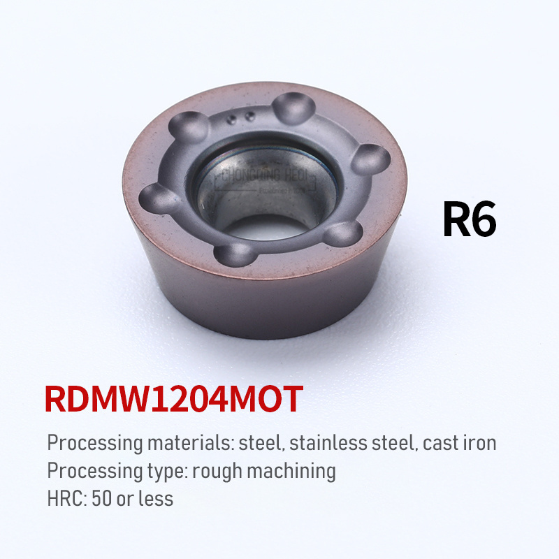 metal lathe cutting tools CNC  Cemented Carbide Milling Cutters Roughing Tools RPMT/RCKT/RDMT/RPMW/RCMT/RDMW1003//1204/1604/10T3