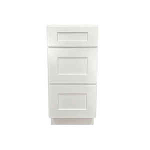 kitchen cabinets MDF island white pvc shaker design kitchen pantry rice cabinet