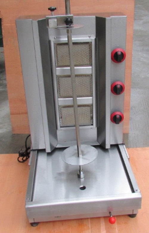 New Arrival High Quality Gas LPG 3 burners Doner Kebab/Shawarma Machine