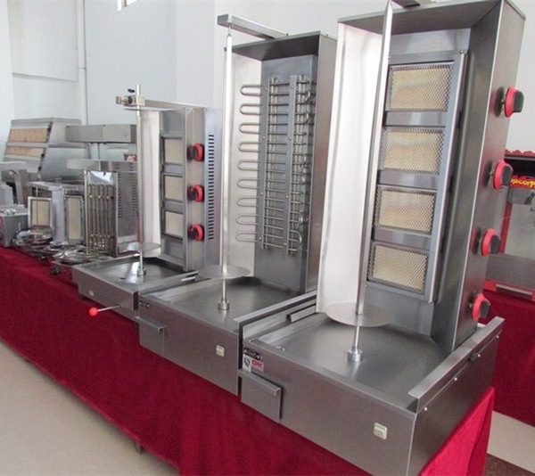 New Arrival High Quality Gas LPG 3 burners Doner Kebab/Shawarma Machine