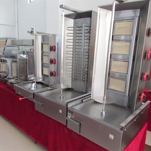 New Arrival High Quality Gas LPG 3 burners Doner Kebab/Shawarma Machine