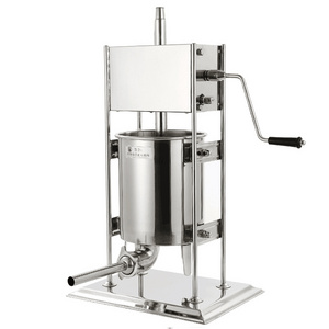 Stainless Steel Hand Crank Sausage Stuffer Manual Sausage Filler Machine With Good Price