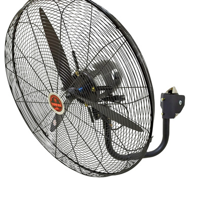 Powerfull 20 26 30 Inch Industrial oscillating copper motor 3 speeds T30CN 230W all metal Hanging cooling Wall mounted Fan