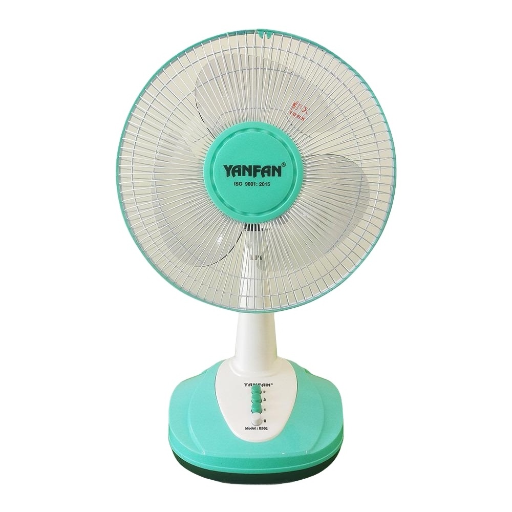 Electrical Manufacturer Table Fans 12 inch Electric Desk Fan High Speed Air Cooler B302 Vietnam Factory Direct Air Cooler