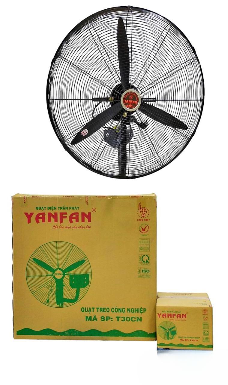 Powerfull 20 26 30 Inch Industrial oscillating copper motor 3 speeds T30CN 230W all metal Hanging cooling Wall mounted Fan