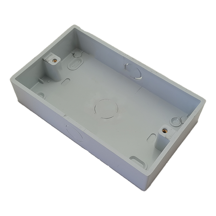 VNX J-118 type 50H PVC mounting box Electrical enclosure white switch socket box junction box