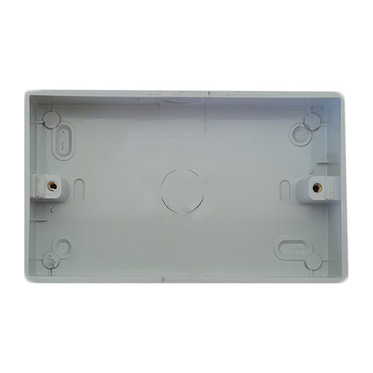 VNX J-118 type 50H PVC mounting box Electrical enclosure white switch socket box junction box