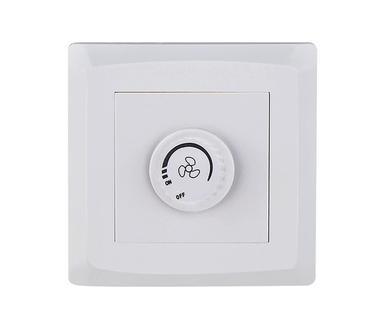 Fan Speed Control Switch Electric Residential Wall Switch Smart Fan Switch