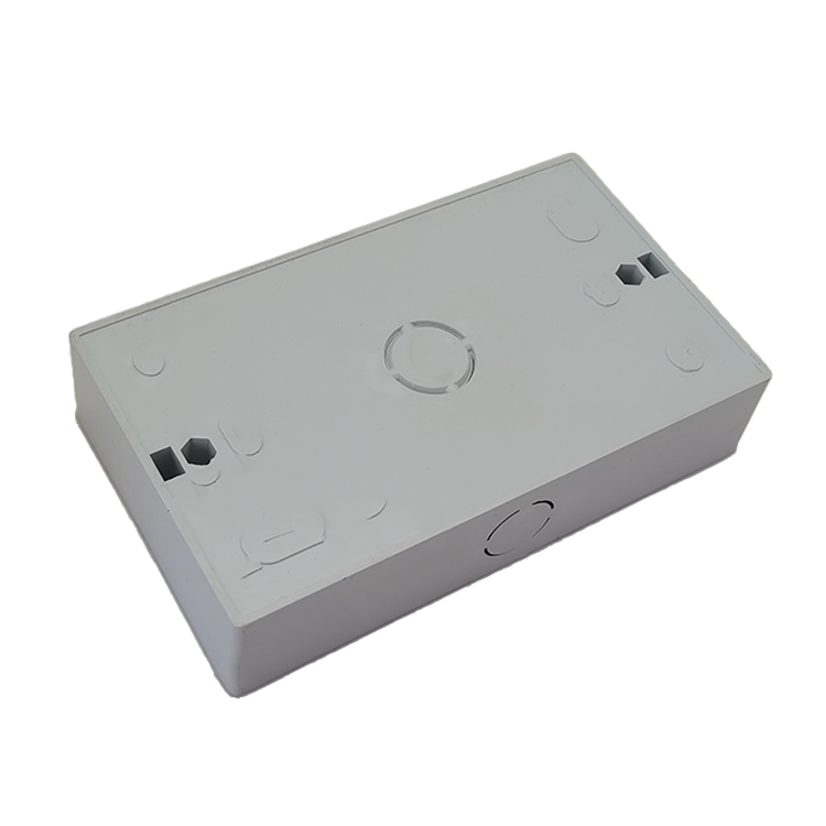 VNX J-118 type 50H PVC mounting box Electrical enclosure white switch socket box junction box