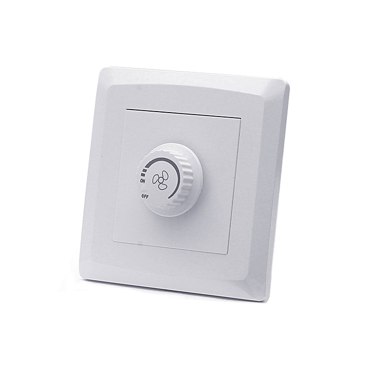 Fan Speed Control Switch Electric Residential Wall Switch Smart Fan Switch