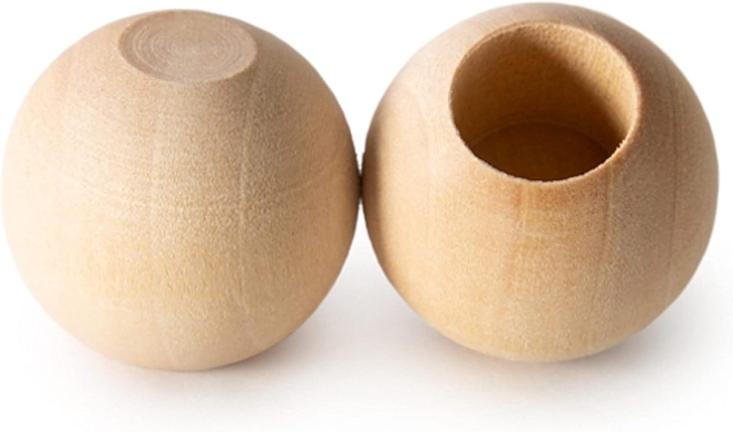 Pinehurst Crafts Wood Dowel Rod End Caps 1 Inch Diameter with 1/2