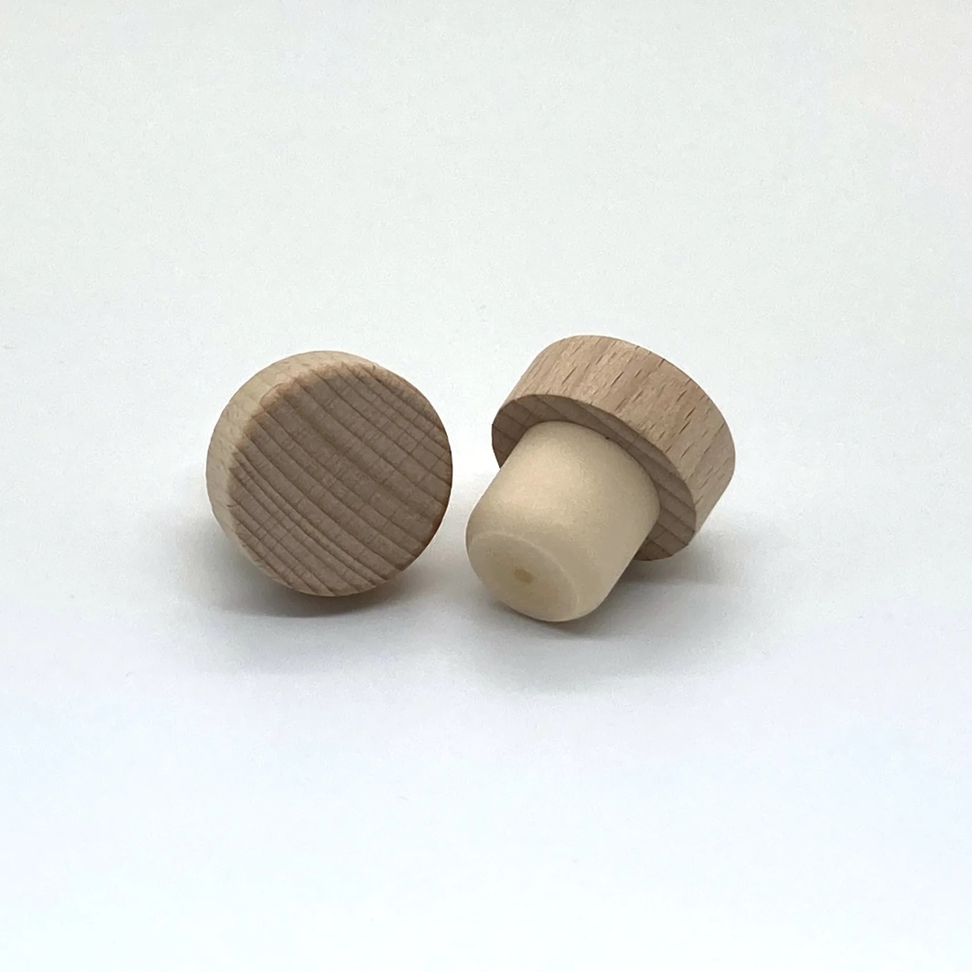 Customized T Shape Wholesale Custom Wood Top Synthetic Stopper Vietnam OEM Wine Bottle Child-Proof Stoppers Bartop Cork