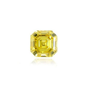 VOAINO VVS1 radiant cut  1.01ct  fancy colour HPHT CVD yellow synthetic lab grown diamond with IGI GIA certificate