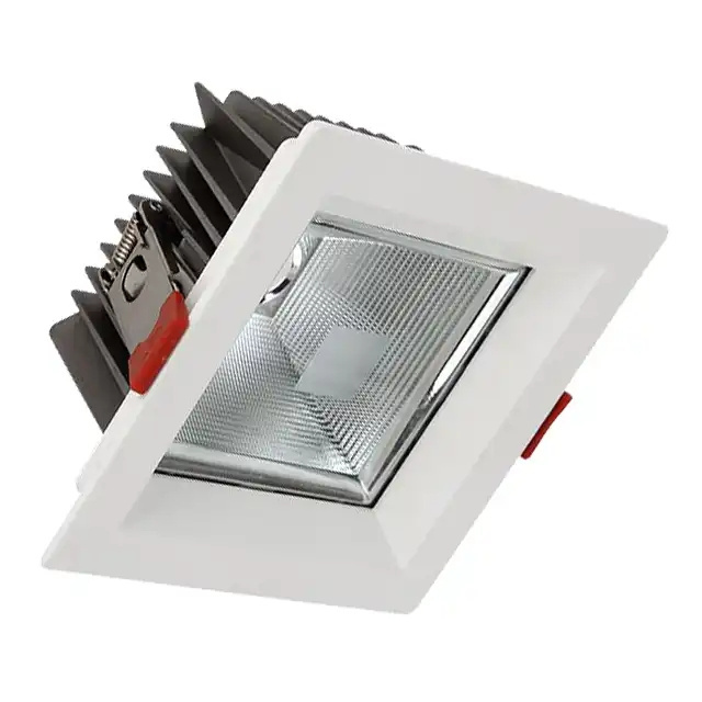 Aluminum Square Ceiling Downlight Home Waterproof Downlight Housing Kit Bathroom Shower Room Outdoor Ceiling Light