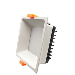 DALI Triac 0-10v Dimmable Ceiling Recessed Led Square Down light