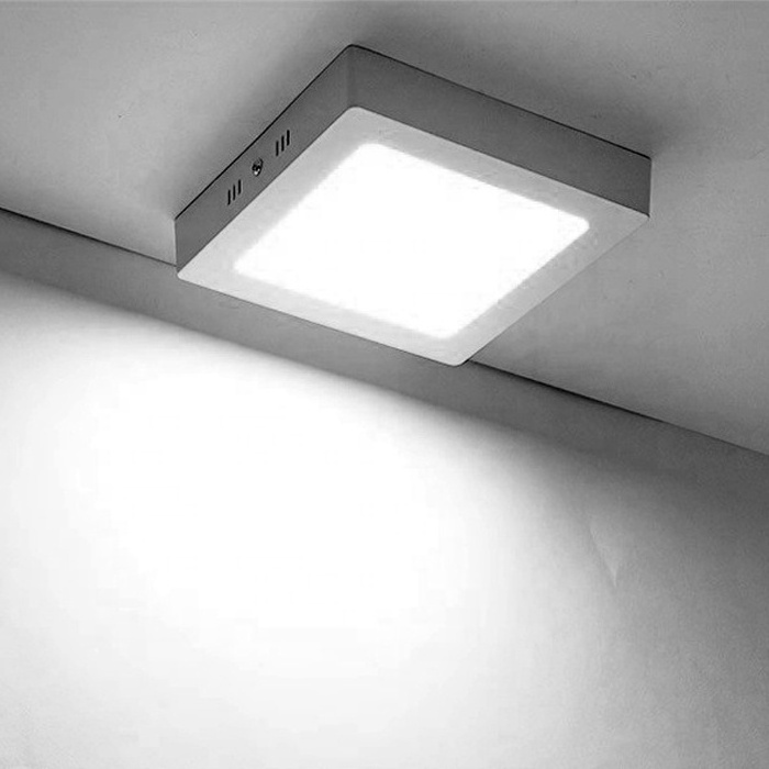 Manufacturer Price 18W Decorative Ultra Bright LED Panel Ceiling Light IP20 Surface Square