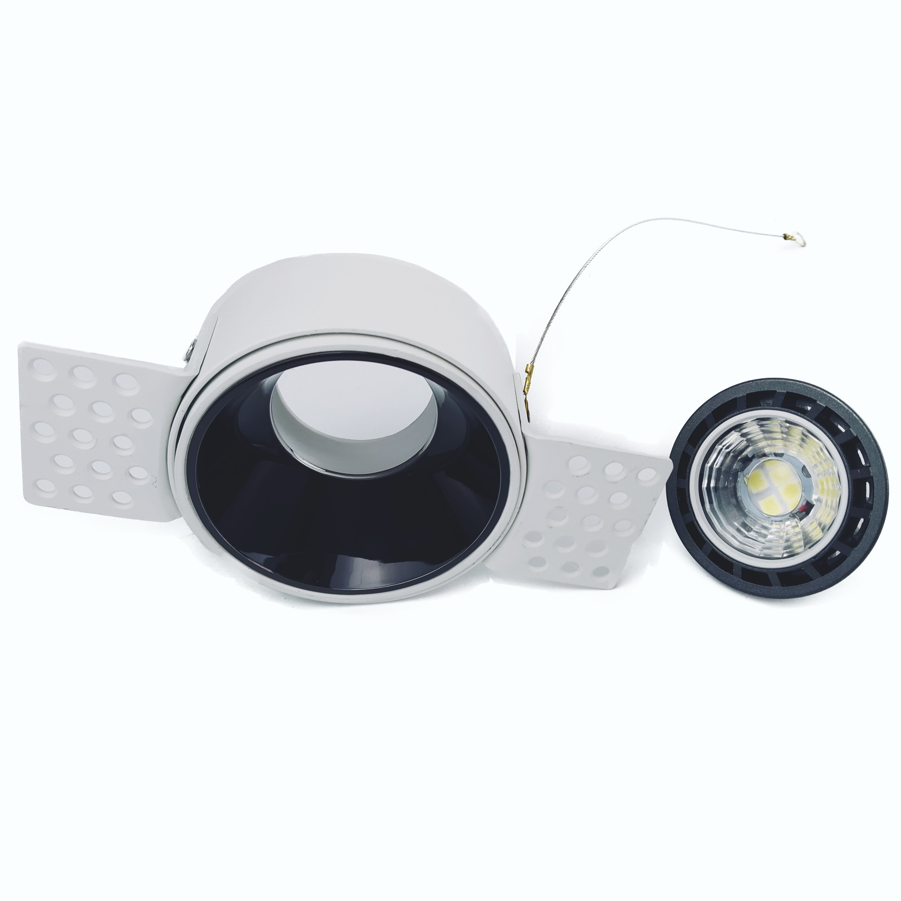 Led Fitting Housing Recessed Led GU10 Downlights Frame Ceiling Lights Manufacturer MR16 GU10 Downlight