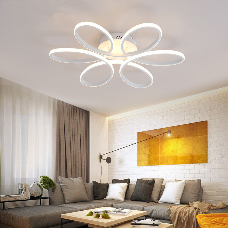 Fancy Lights For Home Decoration 93W Modern Led Ceiling Lights For Living Room Residential Bed Room