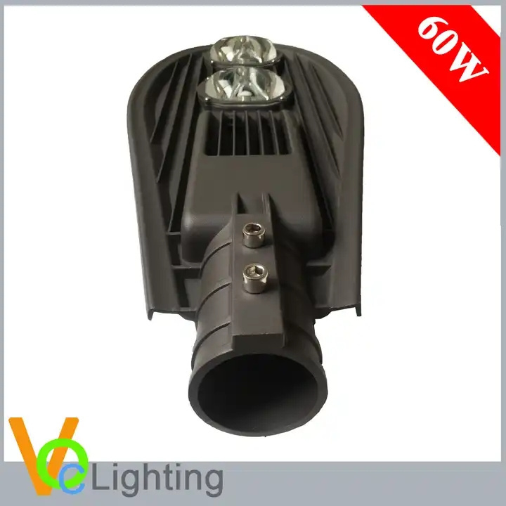 Hot selling LED outdoor waterproof road lighting street light COB 60W single arm high pole urban road high-power street light