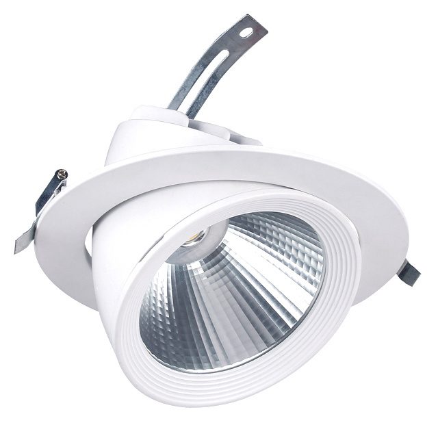 New Design Adjustable Dimmable COB LED Ceiling Track Spot Light Supplier