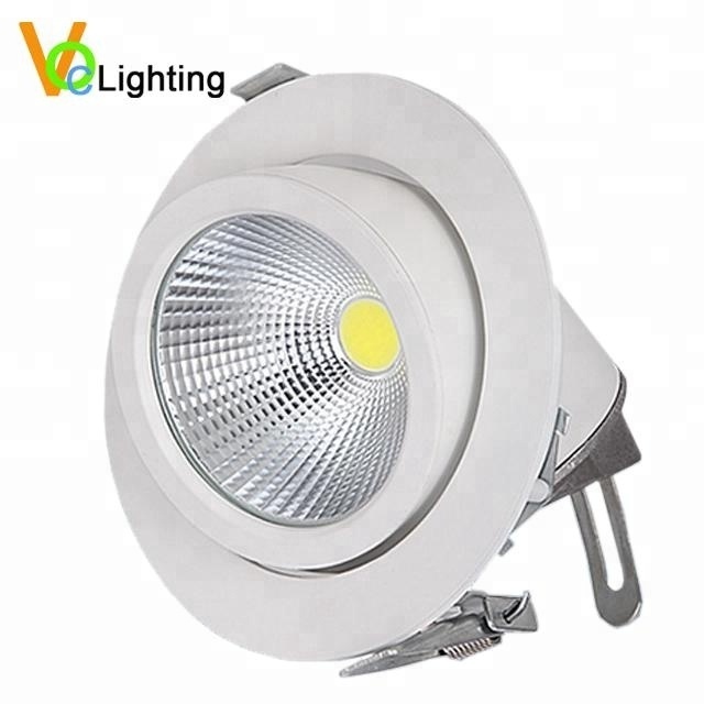 New Design Adjustable Dimmable COB LED Ceiling Track Spot Light Supplier