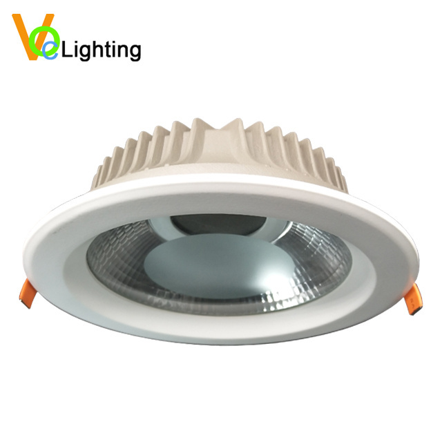 Indoor Down Lighting 4 Inch COB Led  Recessed Downlight Dimmable Lamp Housing