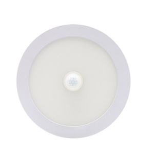 Motion Sensor LED Light Panel 6W 12W 18W 24W Induction Motion Sensor Surface LED Panel Light