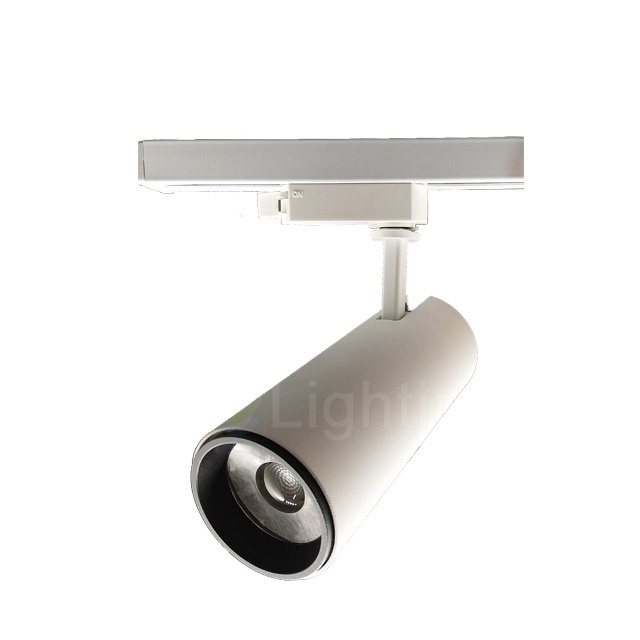 12/24/38 degrees 2/3/4 wire aluminum LED track light COB clothing store 15W spotlights, surface mounted ceiling lights