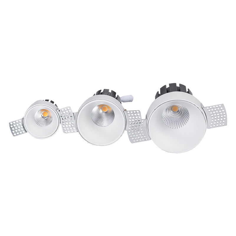 90Ra Trimless Round LED  Recessed Downlight for Indoor Lighting