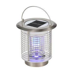 LED solar household portable mosquito killer outdoor waterproof garden garden physical shock mosquito killer