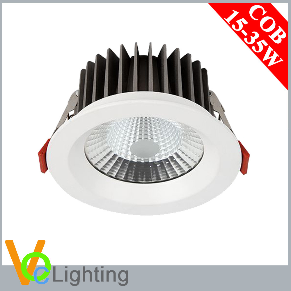 IP65 embedded LED narrow edge COB down light household living room ceiling light kitchen lighting fixture 10W 12W