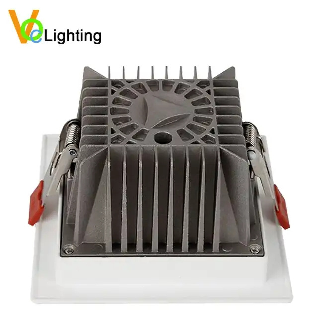 Aluminum Square Ceiling Downlight Home Waterproof Downlight Housing Kit Bathroom Shower Room Outdoor Ceiling Light