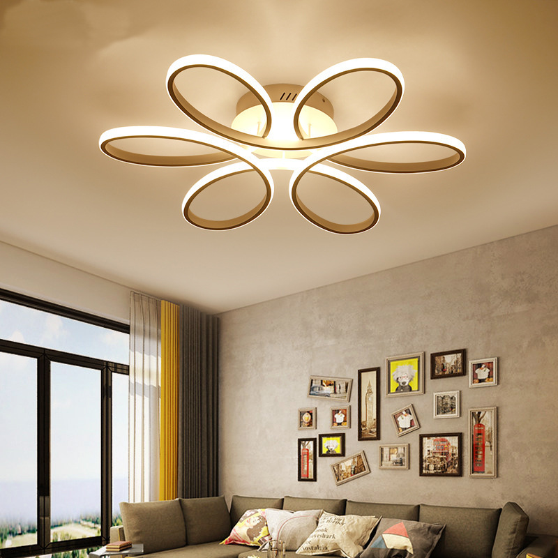 Fancy Lights For Home Decoration 93W Modern Led Ceiling Lights For Living Room Residential Bed Room