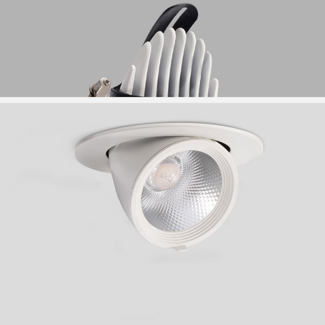 Recessed Led Downlight COB Architectural Adjustable Gimbal Downlight Led