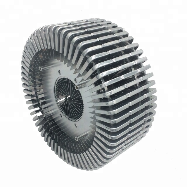 6061 aluminum flexible heat sink 160mm heatsink profile used for led high bay light