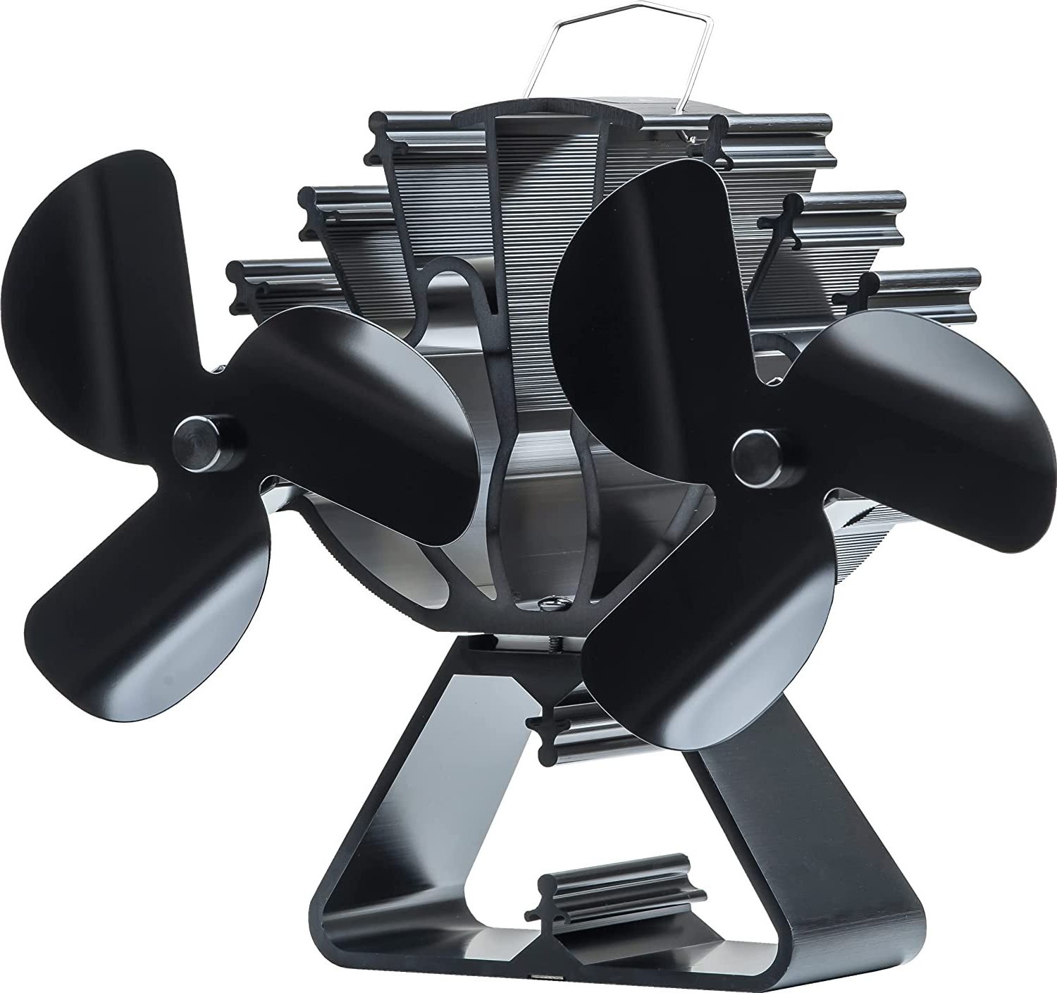 Eco Wood Burning Stove Silent  Fan High Air-Flow Double Fan With 6 Blades for Fireplace