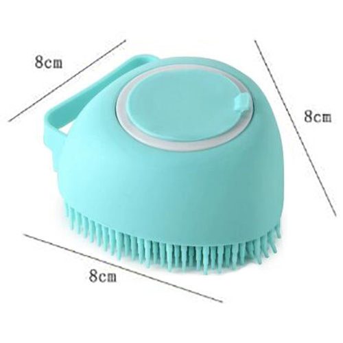 Pet Shampoo Massager Brush Bathroom Puppy Dog Brush Cat Massage Comb Grooming Soft Dog Cleaning Shower Brush Pet Accessories