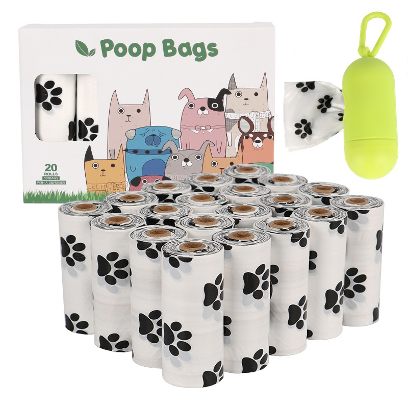 Custom OEM Eco-Friendly Bio Degradable Pet Poop Bags Dog Eco Friendly Compostable Biodegradable Poop Bags For Pet Supplies