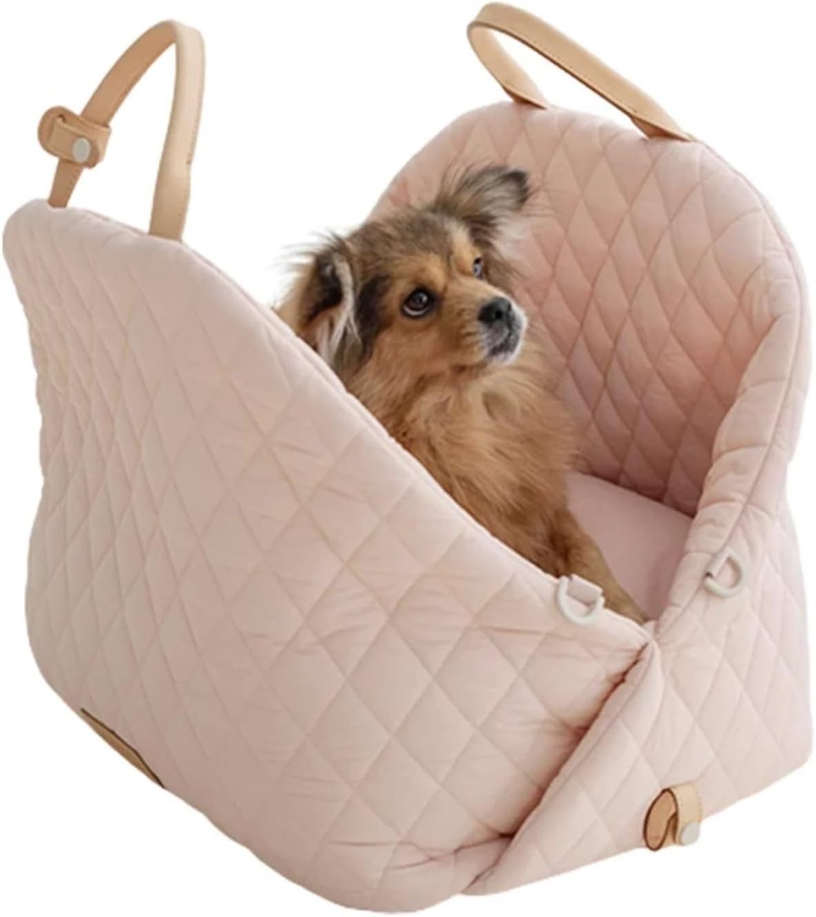 Portable Pet Carrier Bag Dog Handbag Summer Outdoor Dog Car Seat Bed Luxury Car Fit for Seat Pet Car Seat Washable Puppy Beds