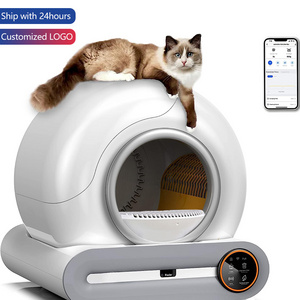 Automatic Cat Litter Box Smart App Control Self Cleaning Litter Boxes Cat Sandbox Electronic Pet Toilet Cat Supplies