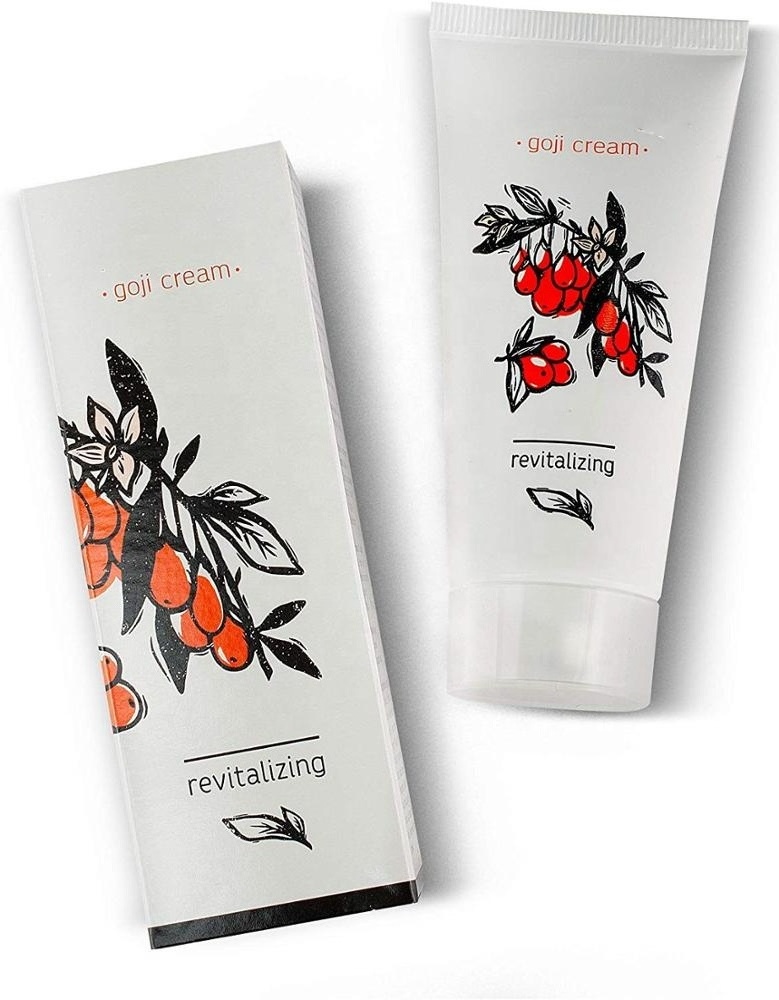 Private Label Natural Revitalizing Face Cream,  Anti-aging Anti-wrinkle Dark Circle Reducing Whitening Goji Cream