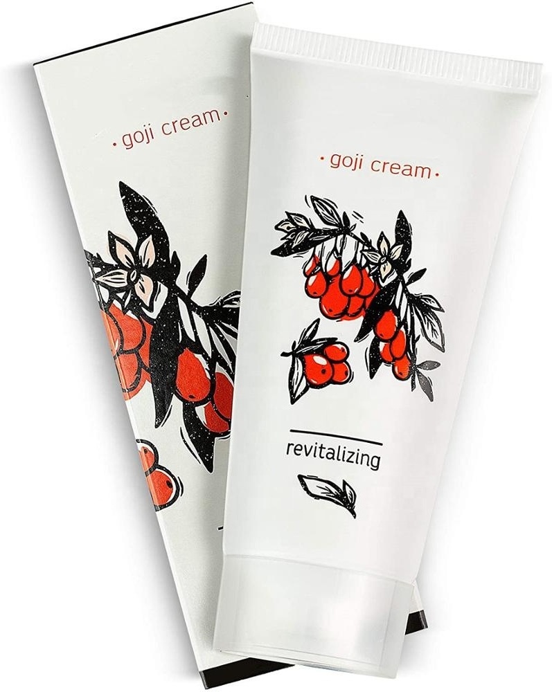 Private Label Natural Revitalizing Face Cream,  Anti-aging Anti-wrinkle Dark Circle Reducing Whitening Goji Cream