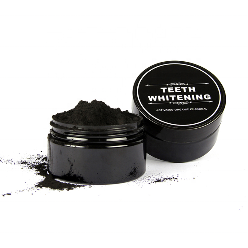 Private Label Teeth Whitening Powder Natural Coconut Charcoal Activated Carbon Teeth Powder