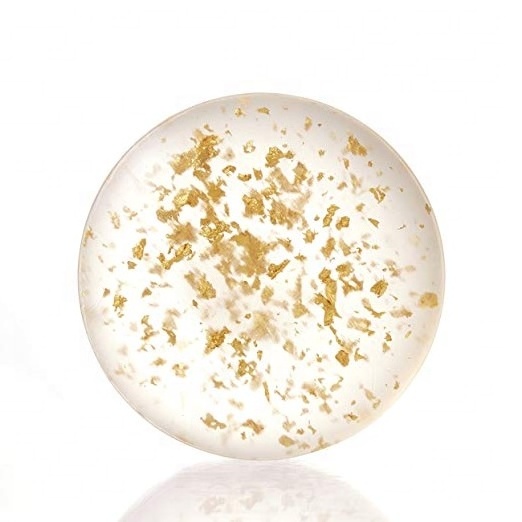 Private Label SOAP with Pure Gold Flakes for Anti aging and Skin vitalization for all ages and various skin types