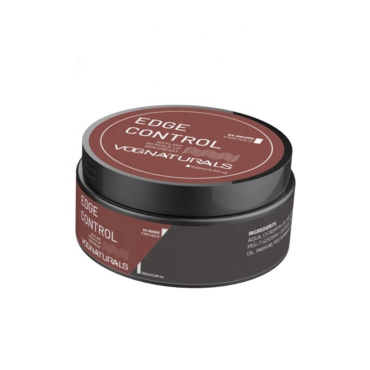 Private Label Strong Hold Styling Gel Hair Edge Control For Unisex